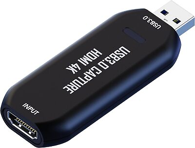 #ad Cam Link 4K USB 3.0 HDMI Capture Card External Camera Capture Card 2K50 60FPS $39.99