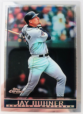 #ad 1998 Topps Chrome Jay Buhner #90 Seattle Mariners Baseball Card $2.99