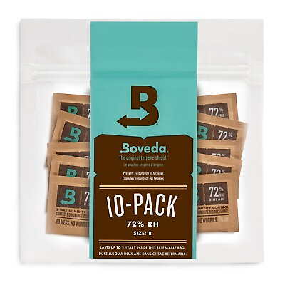 #ad Boveda 72% RH 2 Way Humidity Control Protects amp; Restores Size 8 10 Count $12.99