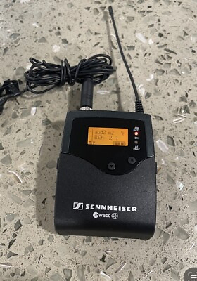 #ad Sennheiser SK500 G3 Bodypack Wireless Transmitter EW500 Used In Good Shape $175.00