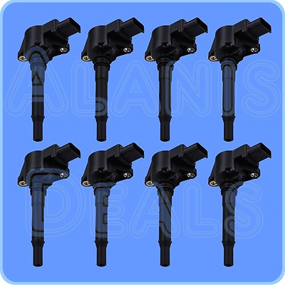 #ad New AD Auto Part Ignition Coil Set of 8 For Mercedes Benz 2009 2012 $147.26
