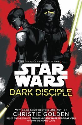 #ad Dark Disciple Star Wars NoDust by Christie Golden $4.54