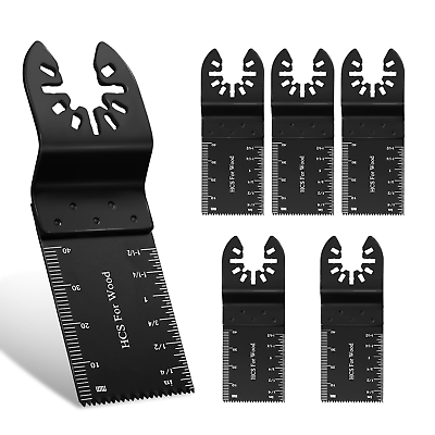 #ad 6Pcs Oscillating Multi Tool Saw Blades for Fein BOSCH Dremel Makita Bi Metal $9.45