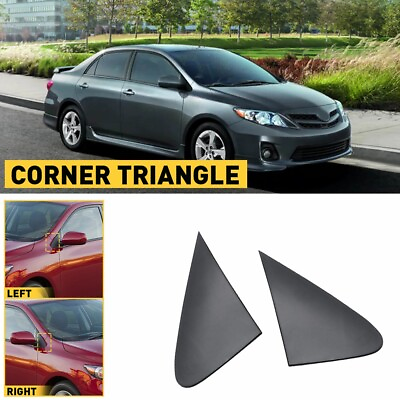 #ad Side Mirror Corner Cover Triangle Trim For Toyota Corolla 2008 2013 Left amp; Right $10.99