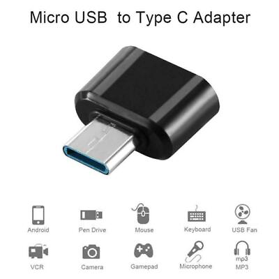 #ad USB 3.1 TYPEC OTG Adapter Male to USB 3.0 A Female Converter Data Ada $5.61