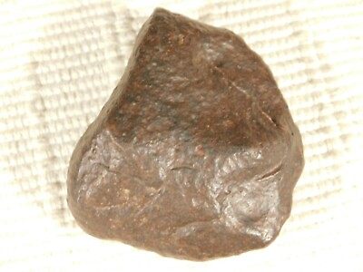 #ad Larger Stony Meteorite with DARK Fusion Crust 100% Natural Algeria 119gr $59.99