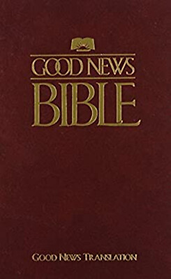 #ad GNT Bible Maroon Hardcover American Bible Society $6.03