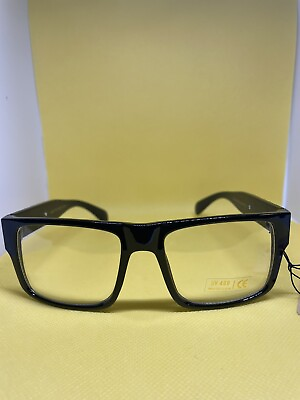 #ad Modern Black Frame Eye Glasses $20.00