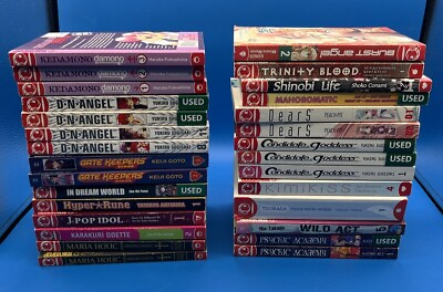 #ad 29 Mixed Assorted Manga Books Published By Tokyopop All English Editions $119.99