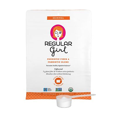 #ad Organic Powder Prebiotic Fiber Supplement and Probiotics for Women Low FODM... $50.47