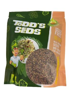 #ad Broccoli and Friends Sprouting Seed Mix: Broccoli Crimson Clover Red Radish... $17.99