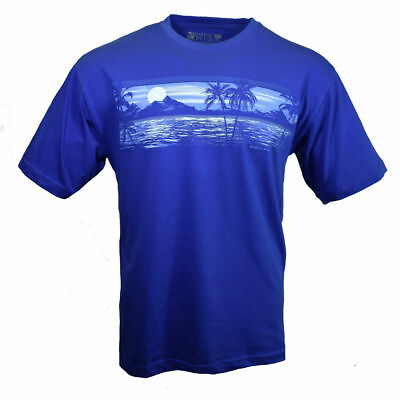 #ad #ad Men#x27;s T shirts NEWPORT BLUE 2nd Quality Paradise Vacation Surf Reg 22.99 $9.99