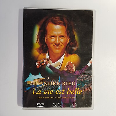 #ad Andre Rieu La Vie Est Belle Life Is Beautiful Schon 2001 Concert Music DVD CD AU $9.95