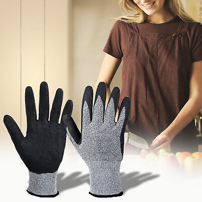 #ad BBQ Gloves Heat Resistant Oven Gloves Kitchen Non Slip Oven Mitts Glove 1 Pair $10.83