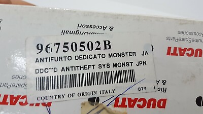 #ad 96750502 Antiifurto Dedicated Monster For Parts Replacement ducati $51.24