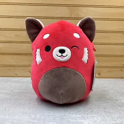 #ad #ad SQUISHMALLOWS Cici the Winking Red Panda 8quot; Plush Toy Stuffed Animal NWT $15.12