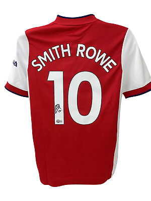 #ad Emile Smith Rowe Signed 2021 22 Arsenal Home Soccer Jersey Beckett COA $319.99