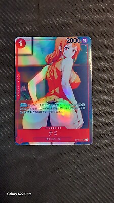 #ad One Piece TCG Nami Custom Holographic Character Jap EUR 9.00