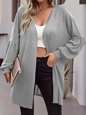#ad Cozy Cotton Open Front Cardigan $28.95