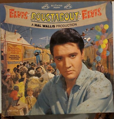 #ad Elvis LP Roustabout LPM LSP 2999 1964 RCA Victor Stereo $22.50