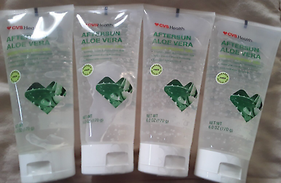 #ad Aftersun Aloe Vera Moisturizing Gel Lot of 4 Vitamin E Prevent Drying Peeling $27.99