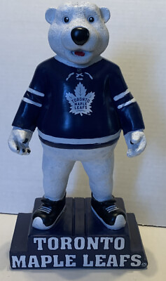#ad Toronto Maple Leafs Mascot Design Garden Statue NEW NHL Gnome Yard Lawn Figure $34.83