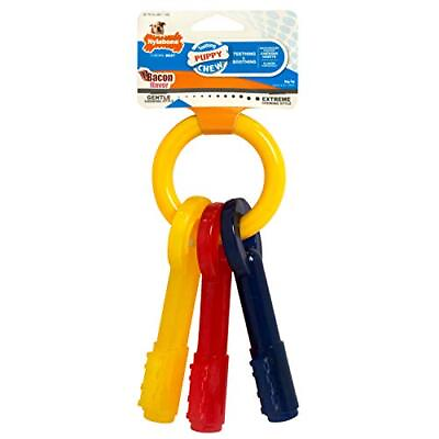#ad Puppy Chew Keys Toy Puppy Chew Toys for Teething Puppy Supplies Bacon F... $11.47