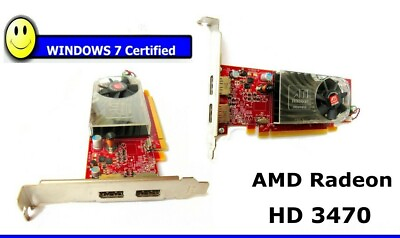 #ad ✔️Dual DP Port PCI E 16x ATI Radeon Video Card. quot;EASY INSTALLquot; DriverCD. $10.99