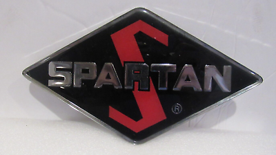 #ad Spartan Fire Apparatus Rescue Safety Equipment NOS Emblem Original $176.00