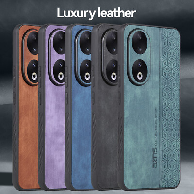 #ad For Honor 90 70 50 Pro X9 Magic5 Lite Slim Luxury Leather Phone Case Back Cover $5.26