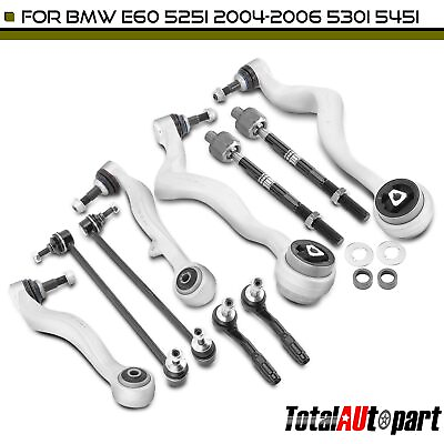 #ad 10pcs Control Arm w Ball Joint Sway Bar Link for BMW E60 525i 530i 545i Front $165.99