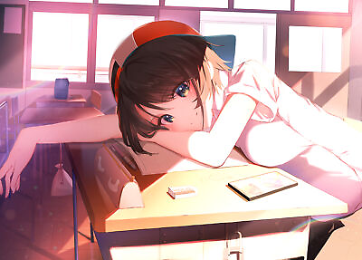 #ad Anime Girls Mikaku Artwork Hololive Virtual Gaming Mat Desk 46182 $36.99
