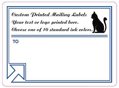 #ad Custom Printed Mailing Labels 5000 Shipping Stickers 4quot; x 3quot; rolls or pinfed $248.90