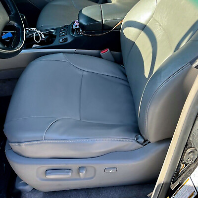 #ad For Toyota 4Runner Limited 03 09 Driver Bottom Synthetic Leather Seat Cover Gray $19.89