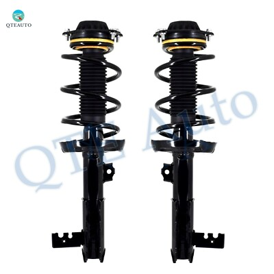 #ad Pair 2 Front L R Quick Complete Strut Coil Spring For 2018 2021 GMC Terrain FWD $229.15