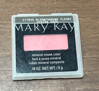 #ad Mary Kay Mineral Cheek Color Citrus Bloom 026286 .18 Oz new $10.00