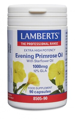 #ad Lamberts Evening Primrose Oil with Starflower Oil 1000mg 90 BBE 10 2026 $41.33