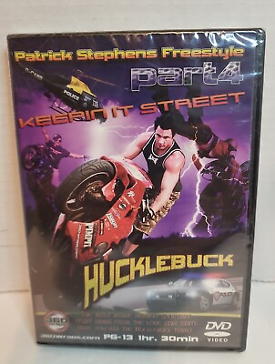 #ad NEW SEALED Patrick Stephens Freestyle Part 4 Keeping It Street Hucklebuck DVD $15.99