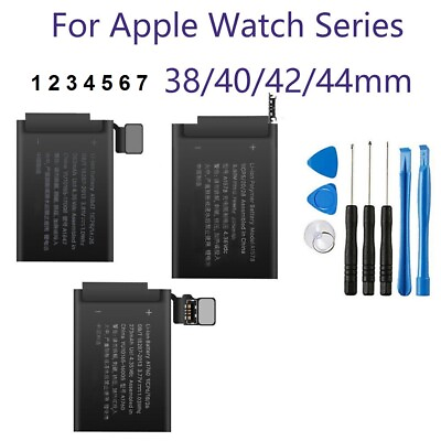 #ad #ad Apple watch iWatch Series 1 2 3 4 5 6 7 8 Battery 38mm 42mm 40mm 44mm 41mm 45mm $7.99