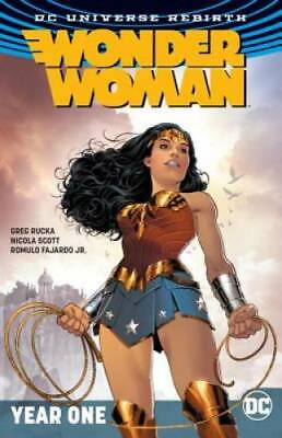 #ad Wonder Woman Vol. 2: Year One Rebirth Paperback By Rucka Greg GOOD $5.18
