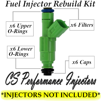 #ad Fuel Injectors Repair Rebuild Kit fits 0280156007 for 01 07 Chrysler Dodge 3.3L $23.11