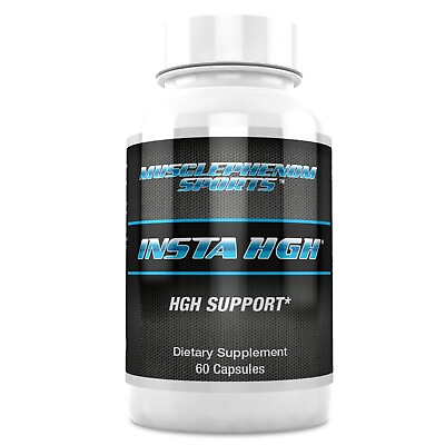 #ad Insta HGH Booster Anti Aging Supplement For Men and Women 60 Caps 30 Day $24.95