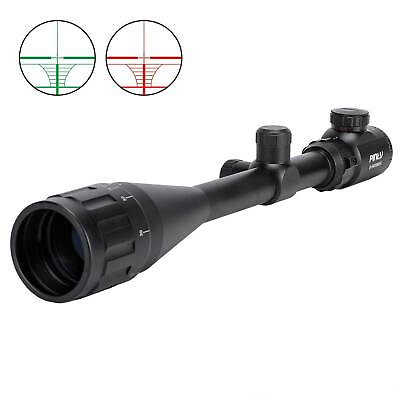 #ad Rangefinder Mil Dot Reticle Illuminated Rifle Scope Adjustable Objective 6 24X50 $41.98