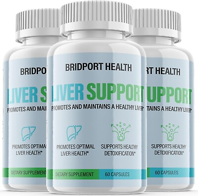 #ad 3 Bridport Health Liver Pills Support Optimal Liver Health amp; Detox 180 Pills $59.80