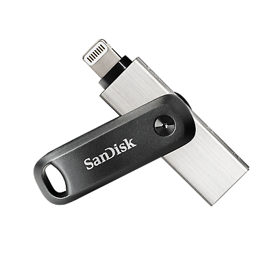 #ad SanDisk 128GB iXpand Flash Drive Go for iPhone and iPad SDIX60N 128G GN6NE $42.99