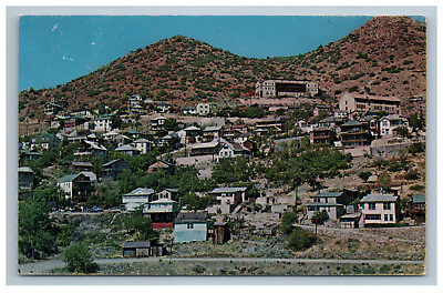 #ad Jerome Arizona Copper Mining Ghost Town Homes Postcard $12.50