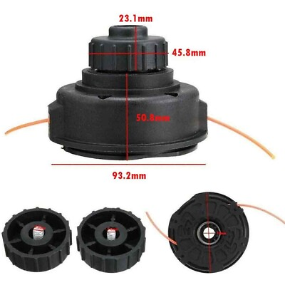 #ad 2 Line Universal Spool Mower Trimmer Strimmer Head Cutting For EXPAND IT $18.15