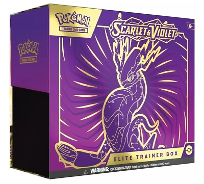 #ad Scarlet and Violet Pokemon Elite Trainer Box Miraidon $31.99