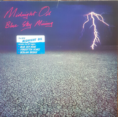 #ad Midnight Oil Blue Sky Mining Used Vinyl Record K12198A GBP 23.97