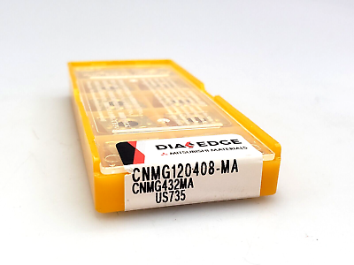 #ad Mitsubishi CNMG 432MA US735 CNMG 120408MA Carbide Turning Inserts Box of 10 $39.95